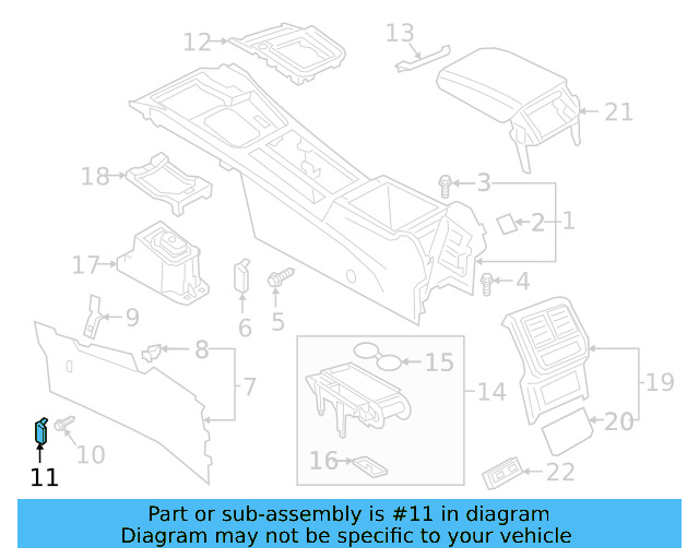 Side Trim Cap 3G0-863-359-A-1ZV - View 3