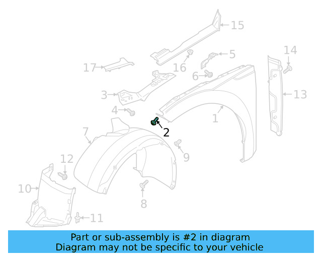 Fender Bolt N-100-091-10 - View 69