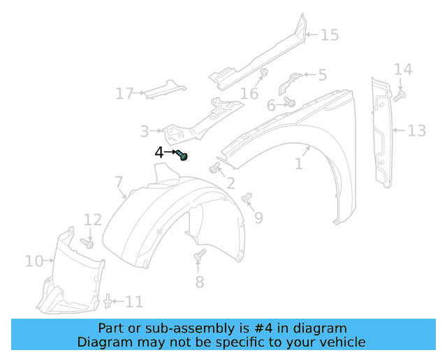 Fender Bolt N-100-091-10 - View 65