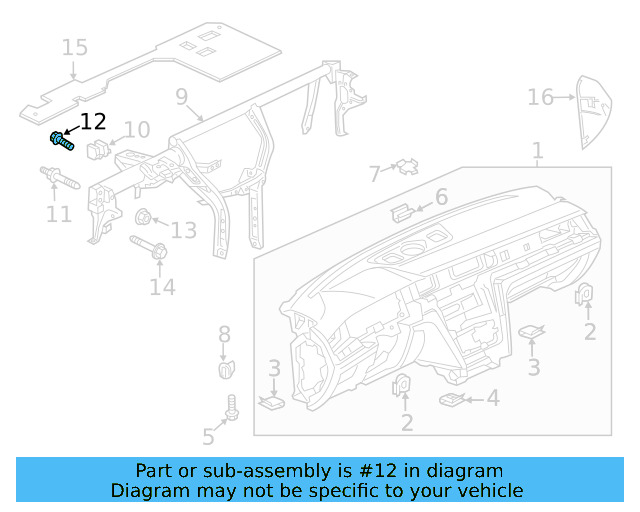 Support Bolt N-909-915-02 - View 10