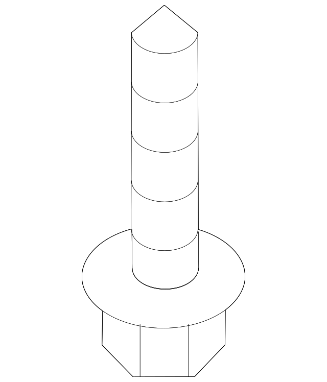 Fuel Tank Bolt N-106-998-01 - View 4