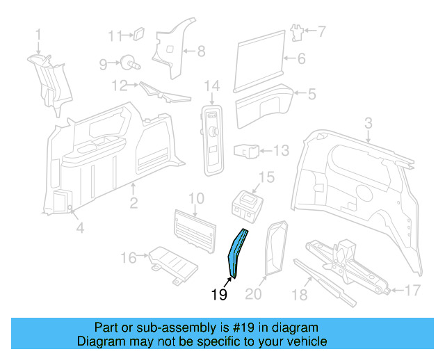 Handle 7B0-011-273 - View 2