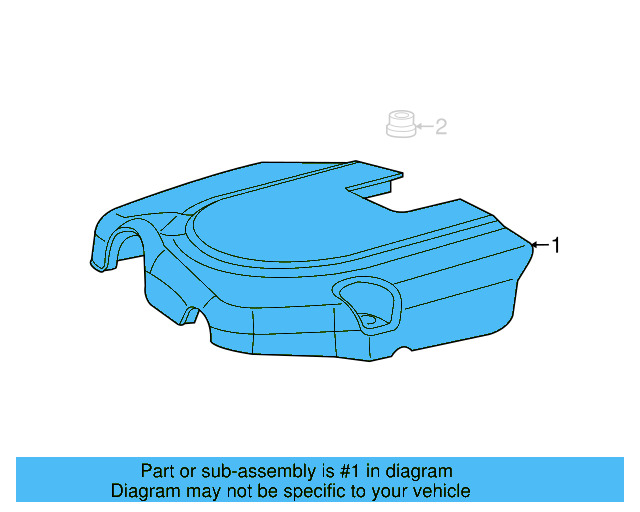 Engine Cover 7B0-103-925-B