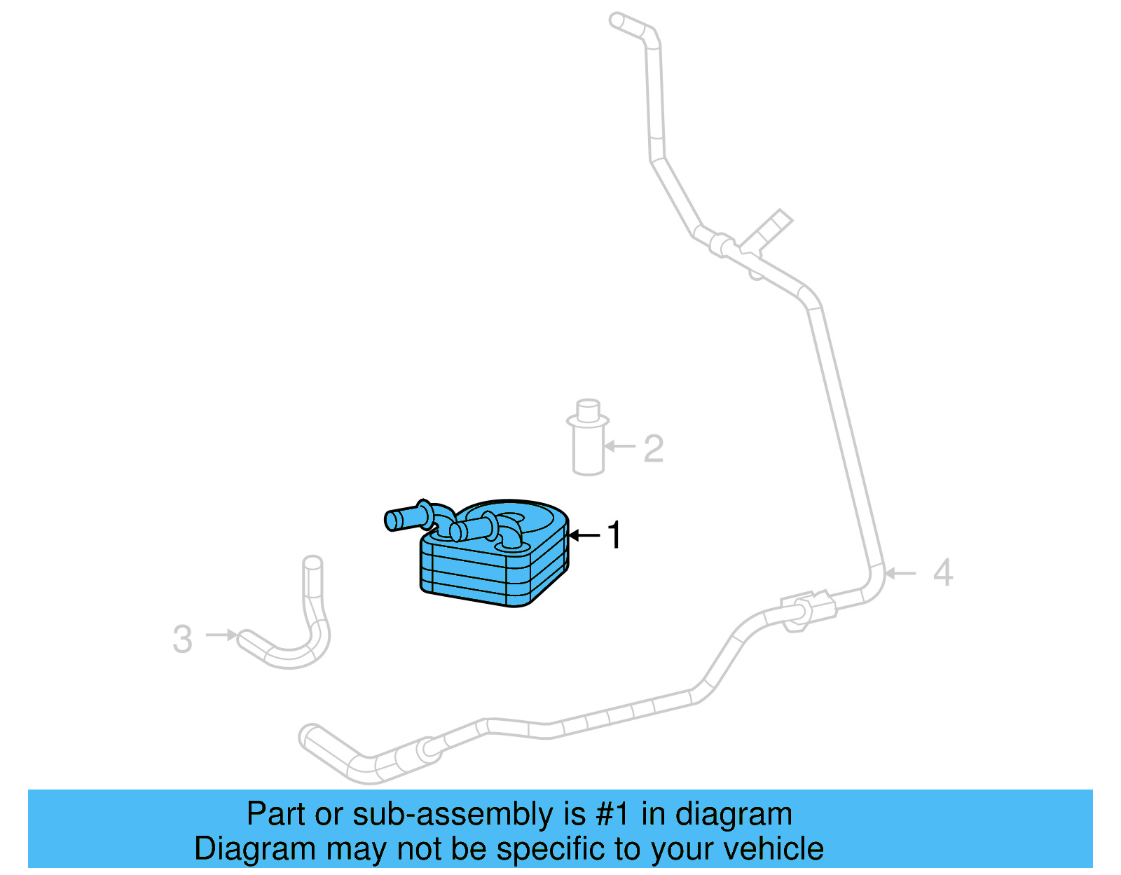 Oil Cooler 7B0-117-021-A - View 8