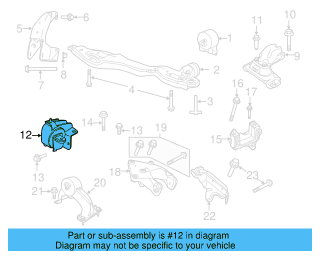 Trans Support 7B0-199-313-L - View 3