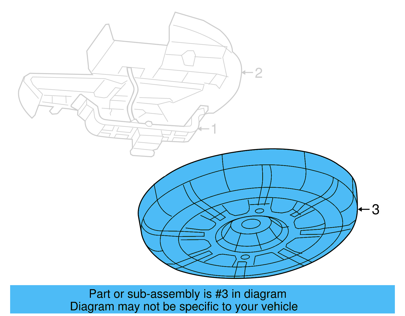 Spare Cover 7B0-601-223-A - View 5