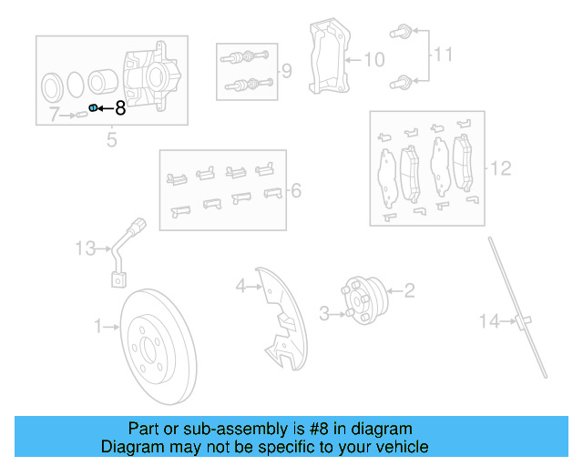 Bleeder Valve Dust Cap 7B0-611-483 - View 3