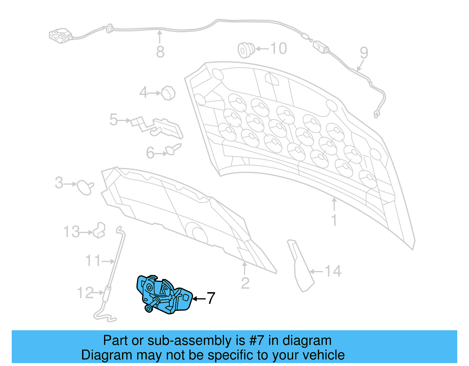 Latch 7B0-823-509 - View 3