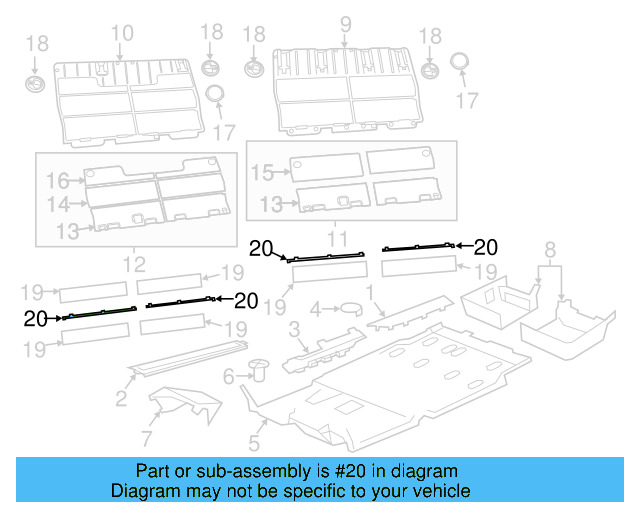 Lock Rod 7B0-863-514-A - View 2