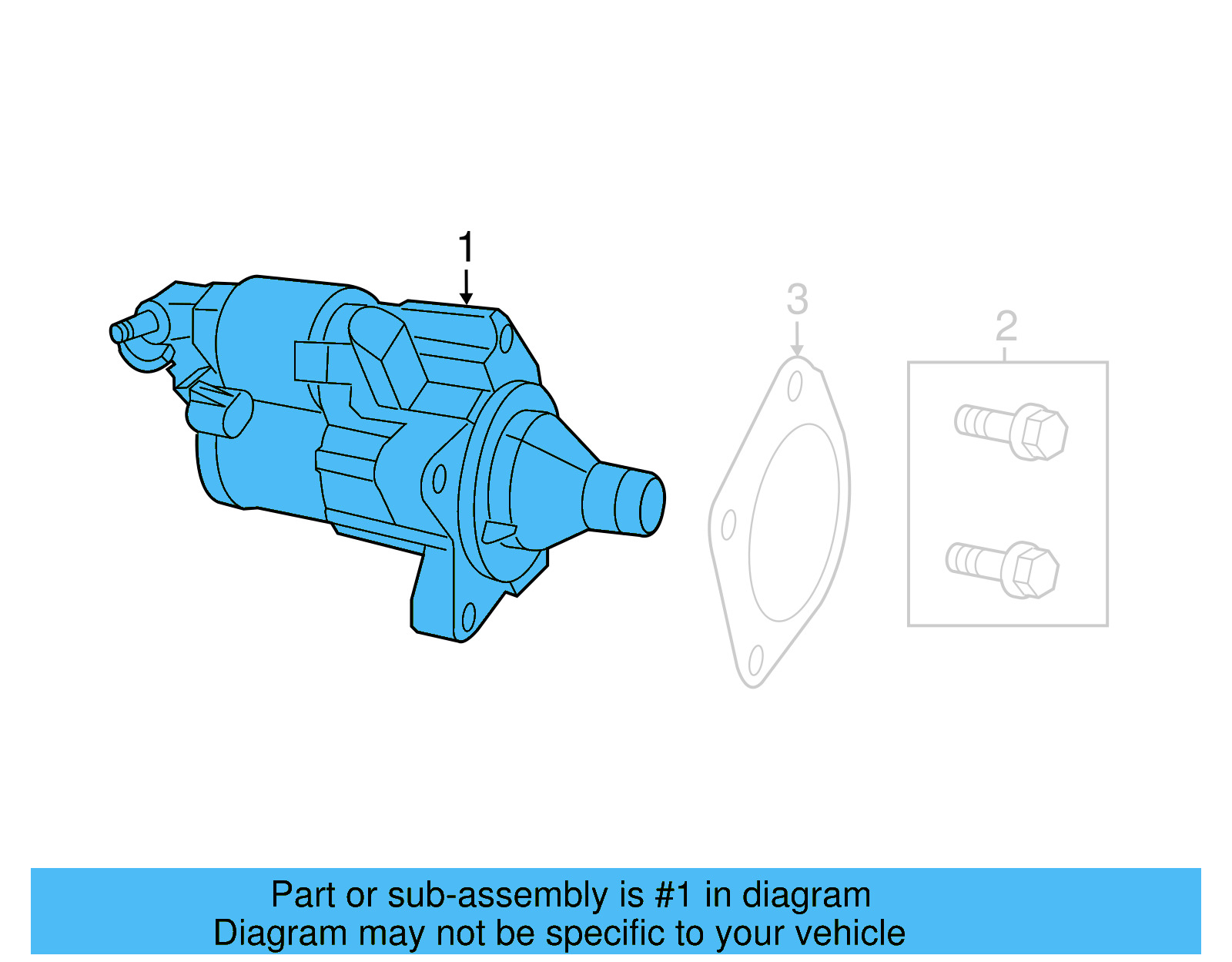 Starter 7B0-911-023-D - View 7
