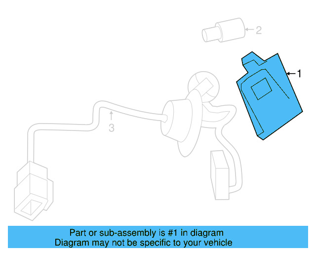 Lamp Lens 7B0-943-041 - View 2