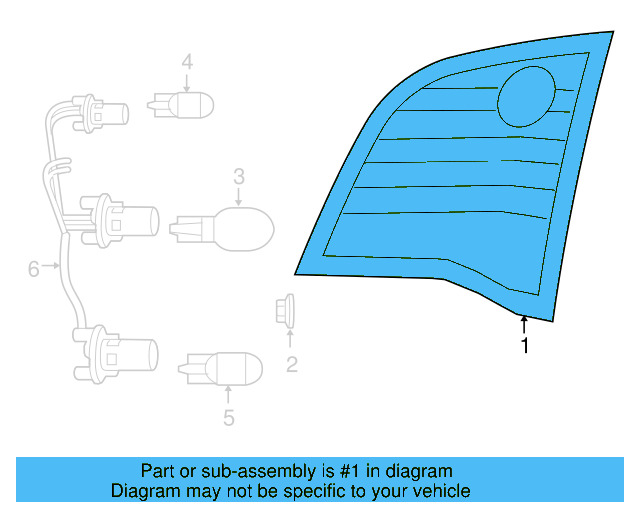 Combo Lamp 7B0-945-094-A - View 2