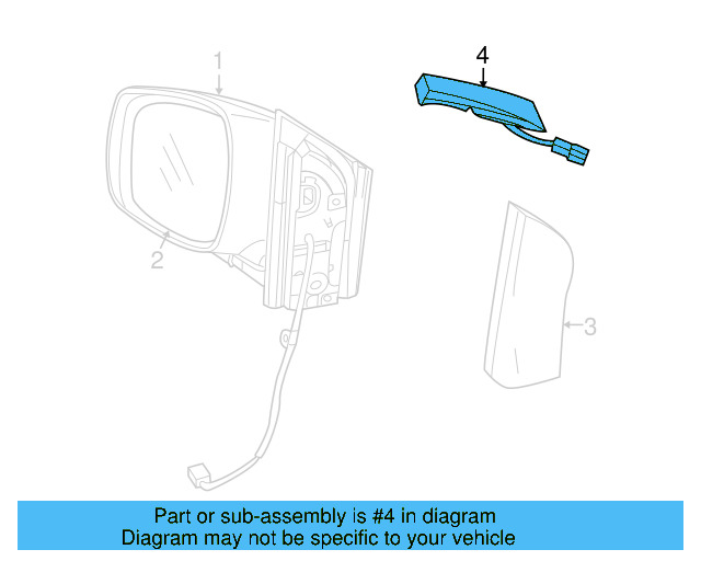 Turn Signal Lamp 7B0-949-101-B - View 2
