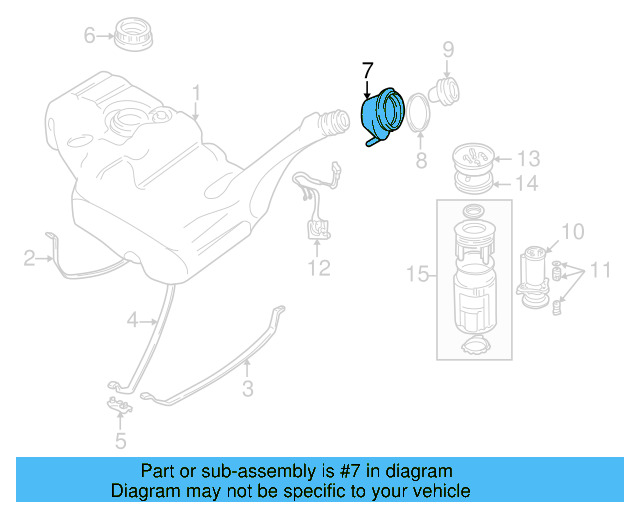 Retainer 7D0-201-253 - View 2