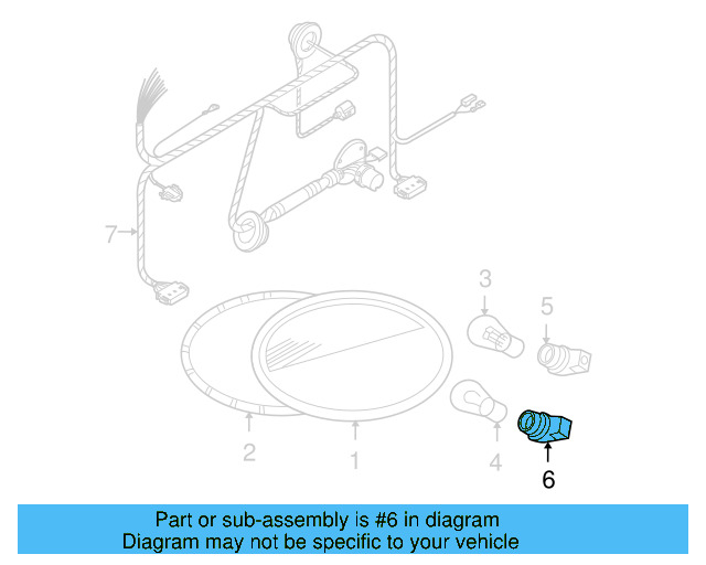 Socket 7D0-953-123-A - View 8