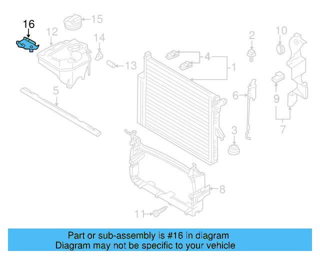 Mount Bracket 7L0-121-093-A