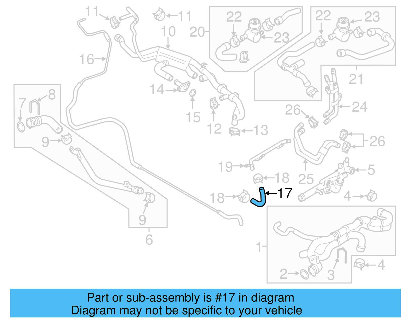 Connector Hose 7L0-121-109-F - View 6