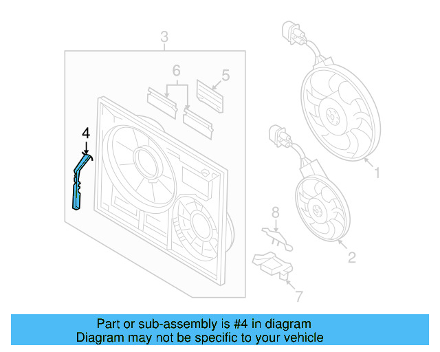 Shroud Gasket 7L0-121-229 - View 12