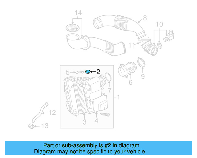 Air Cleaner Assembly Mount Kit 7L0-198-129-A - View 44