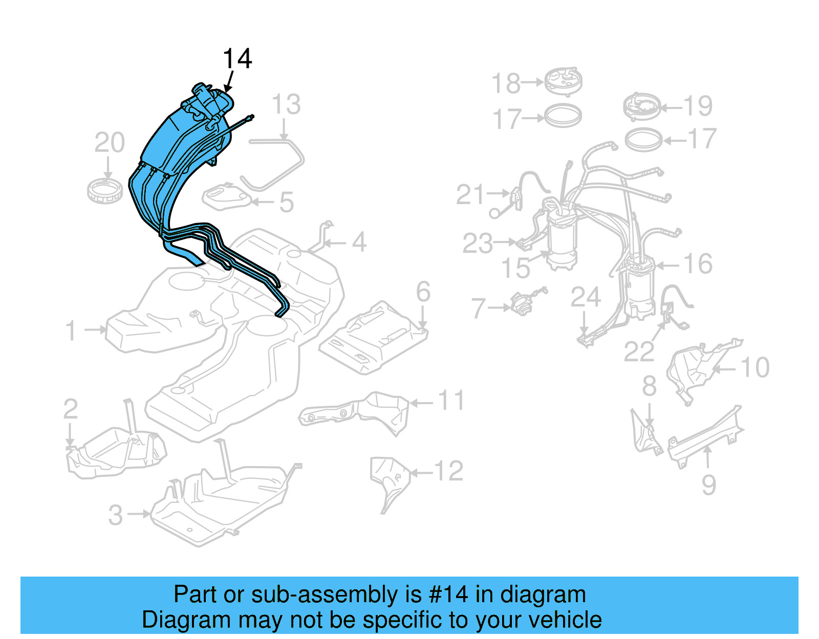 Breather Tube 7L0-201-166 - View 4