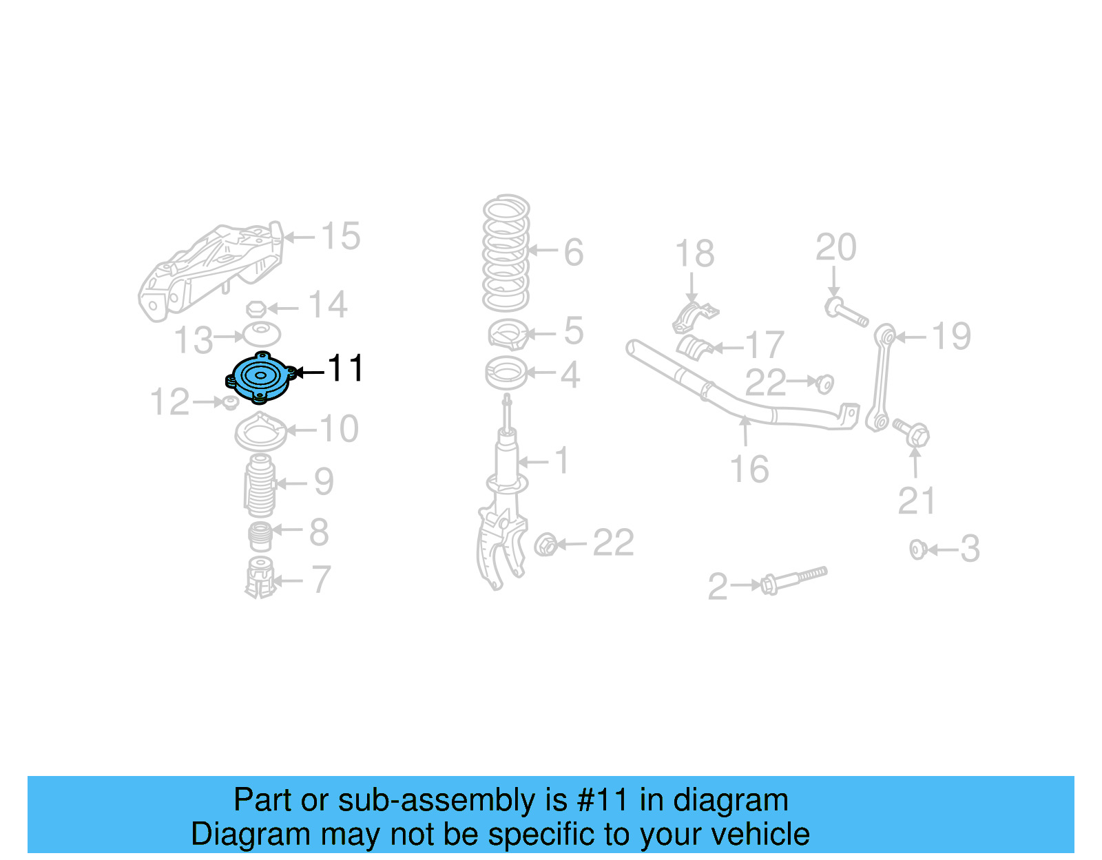 Shock Mount 7L0-412-347-A - View 2