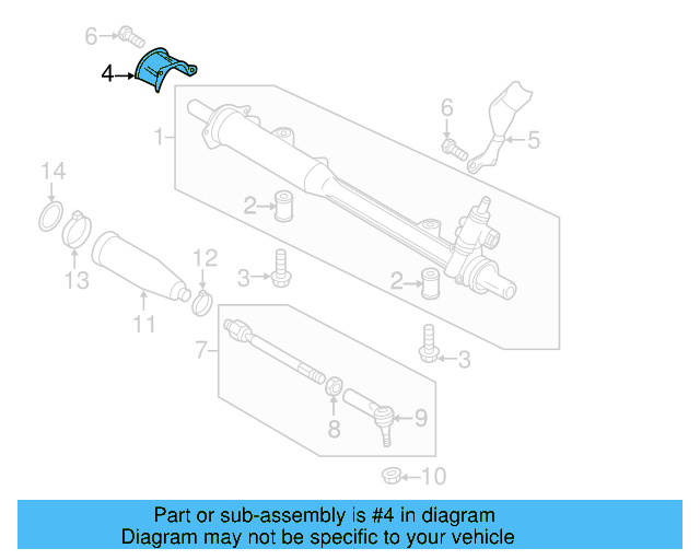 Steering Gear Dust Shield 7L0-422-704