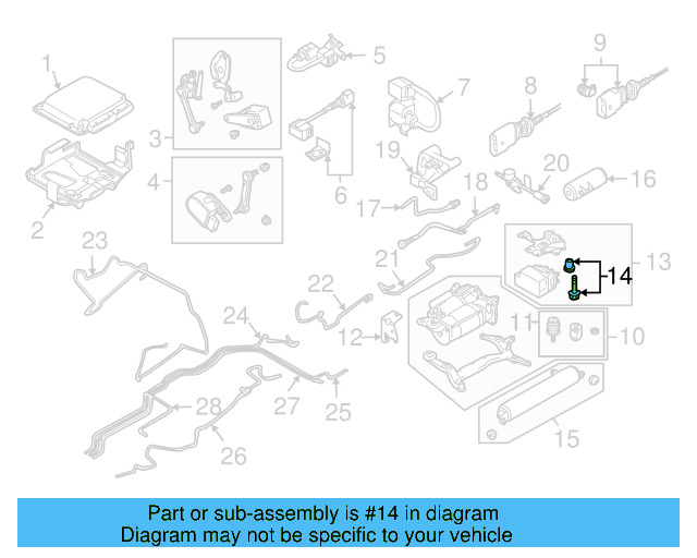 Valve Assembly Mount Kit 7L0-698-349 - View 2