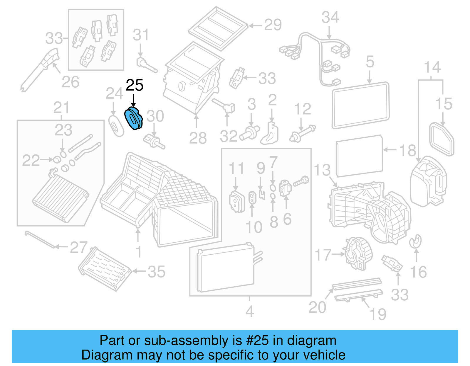 Grommet 7L0-819-345-A - View 3