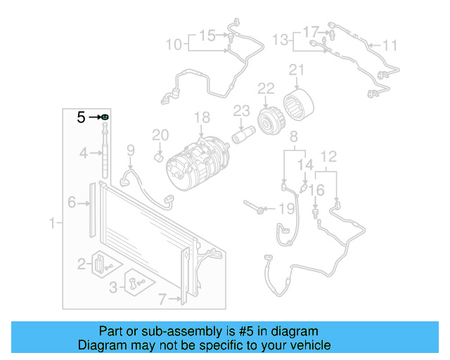 Dehydrator Cap 7L0-820-231-A - View 13