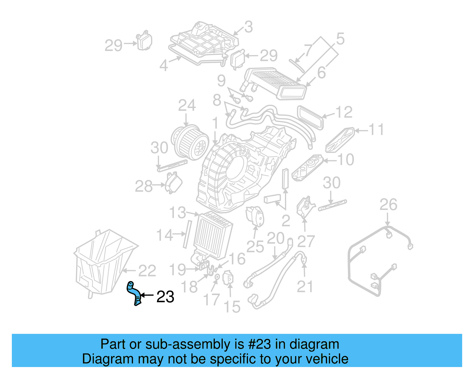 Drain Tube 7L0-820-751 - View 3