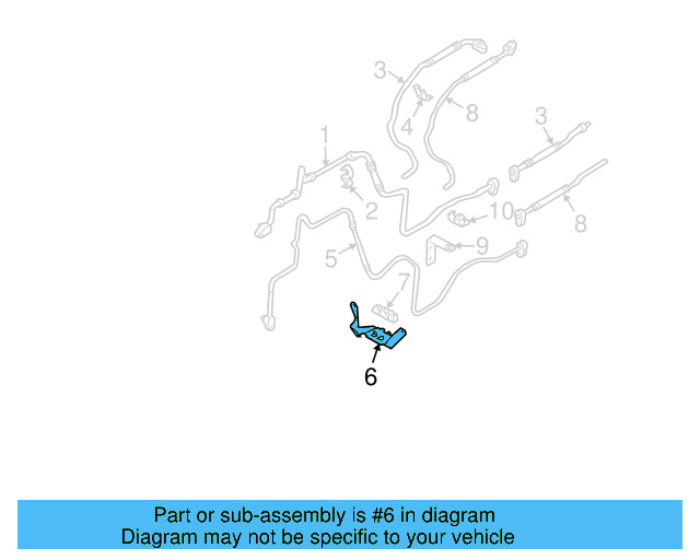 Suction Pipe Bracket 7L0-819-605-A - View 15