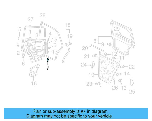 Window Frame 7L0-839-353-K
