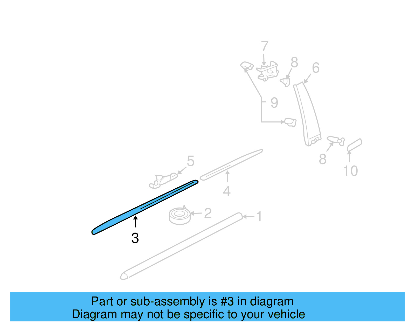 Scuff Plate 7L0-853-537-C-9B9 - View 4
