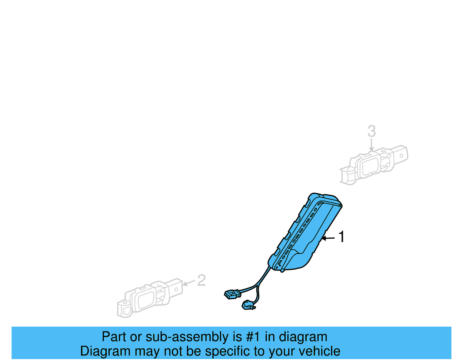 Side Air Bag 7L0-880-239-D - View 3