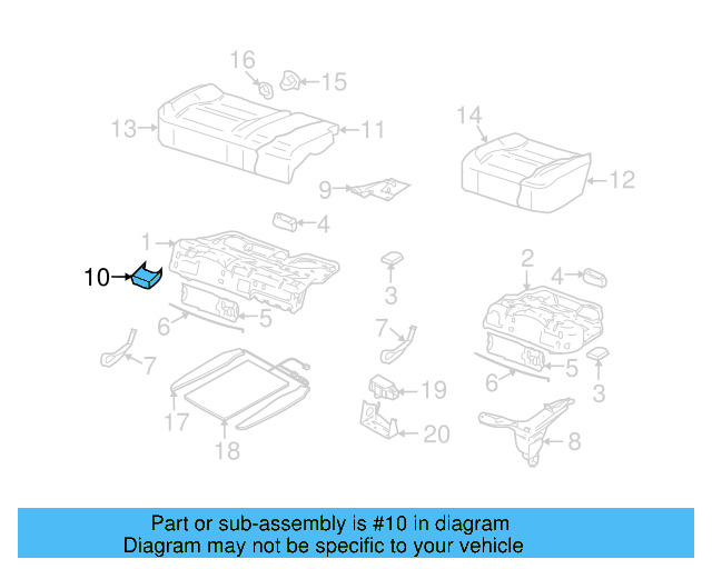 Center Cover 7L0-885-935 - View 3