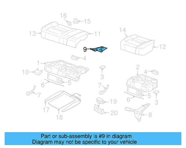 Center Mount 7L0-886-221-F - View 7