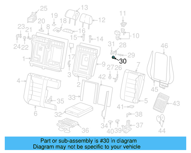 Retaining Bracket Spring 7L0-887-275 - View 2
