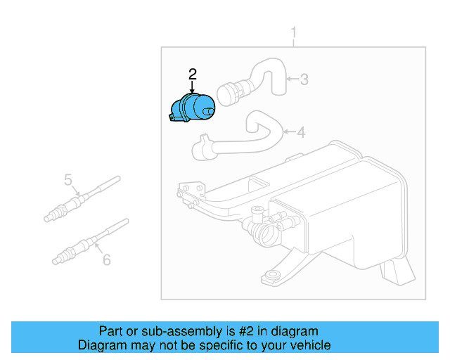 Evaporative Emissions System Leak Detection Pump 7L0-906-243-A - View 21