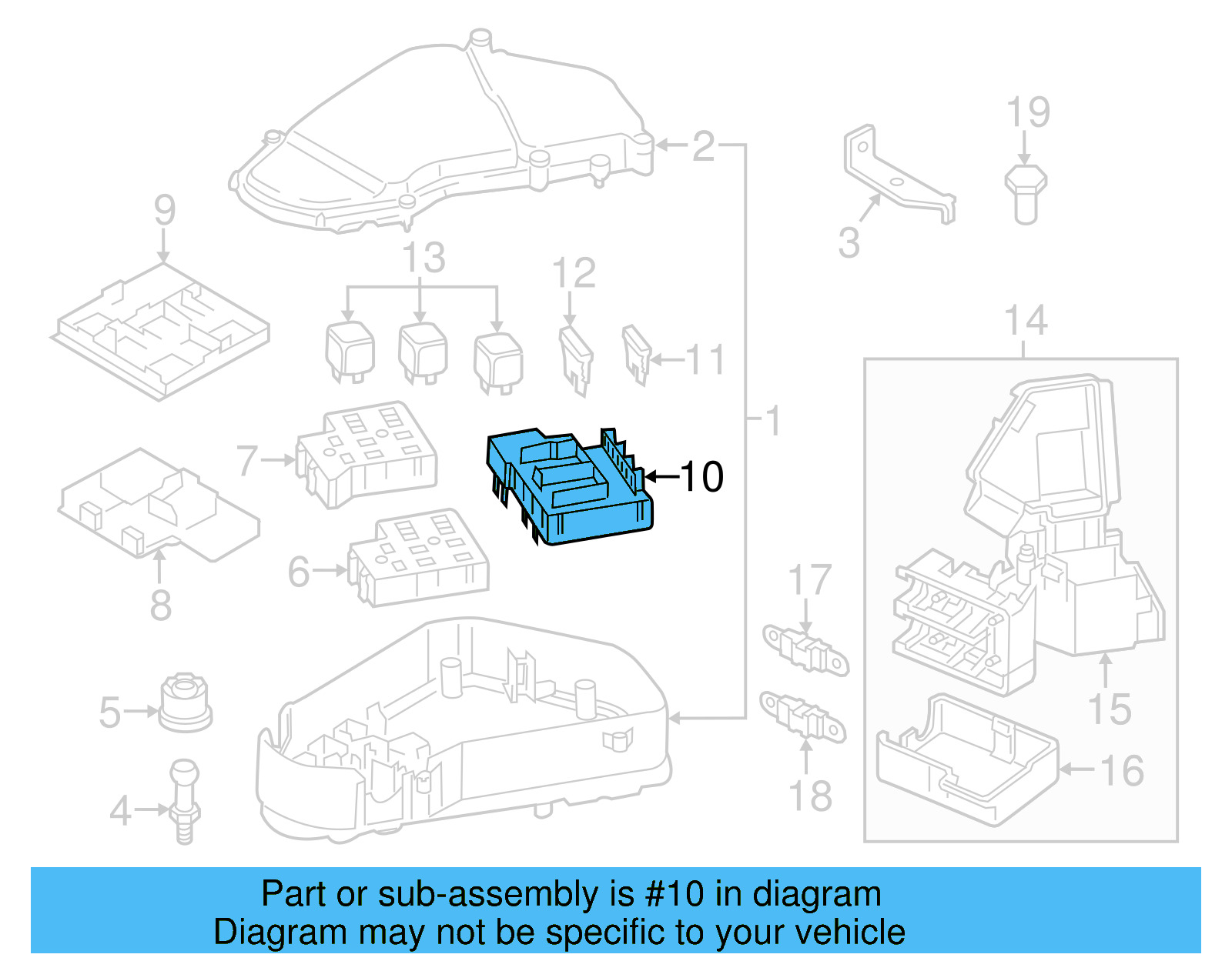 Fuse Holder 7L0-937-559 - View 4