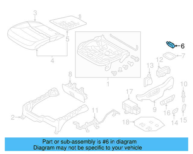 Glove Box Lamp 7L0-947-415 - View 11