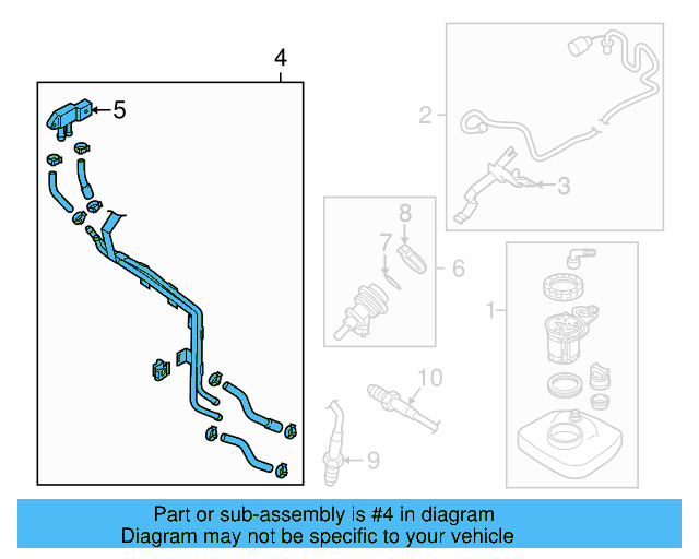 Hose & Tube Assembly 7L6-131-552-AF - View 2