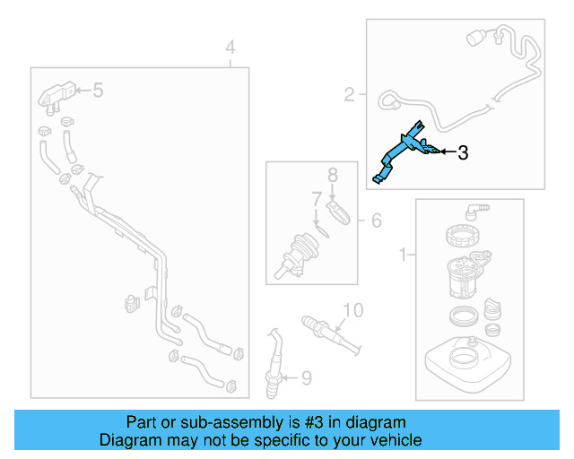 Feed Line Bracket 7L6-131-713 - View 2