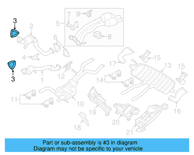 Converter & Pipe Gasket 7L6-253-115-E - View 4