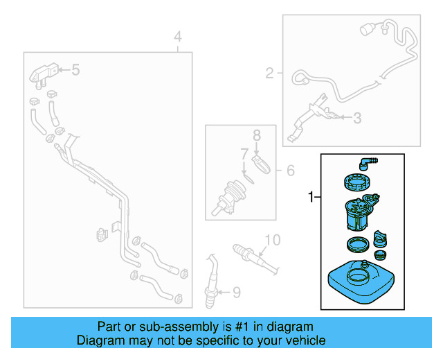 Tank Assembly 7L6-298-861 - View 2