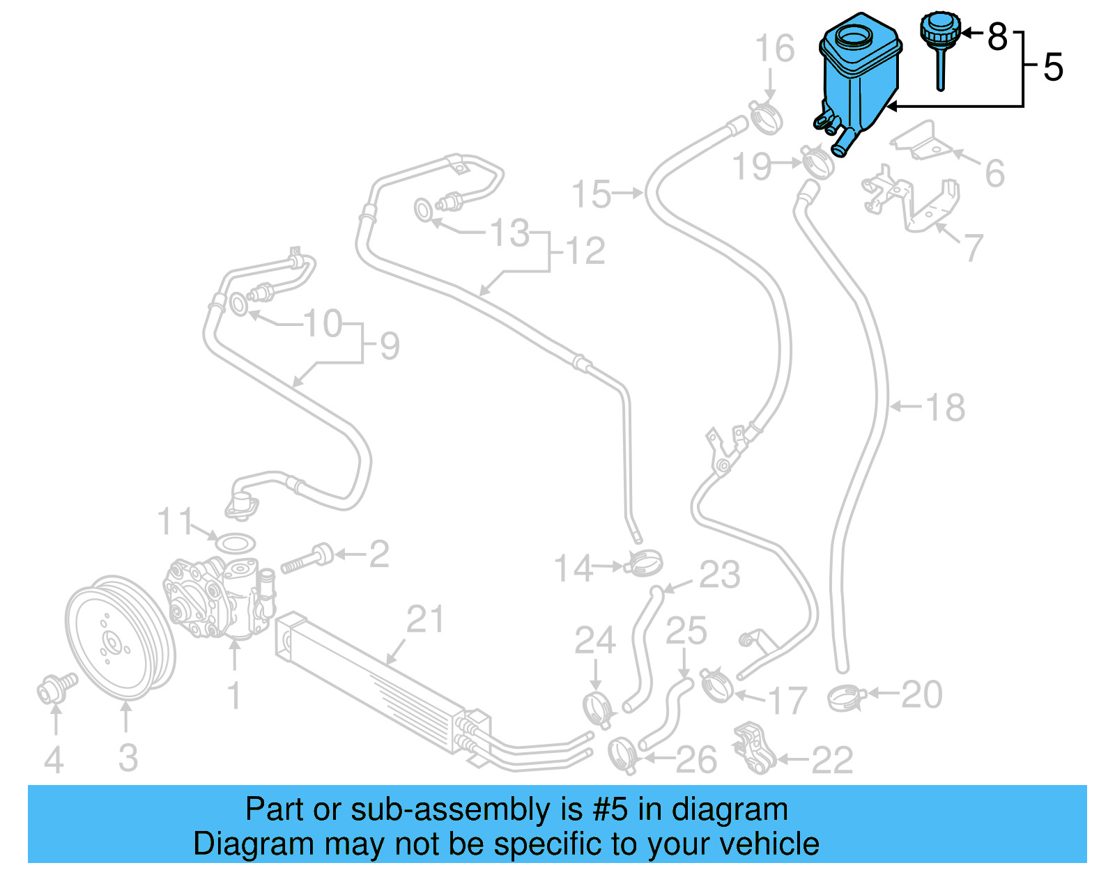 Reservoir 7L6-422-371-E - View 4