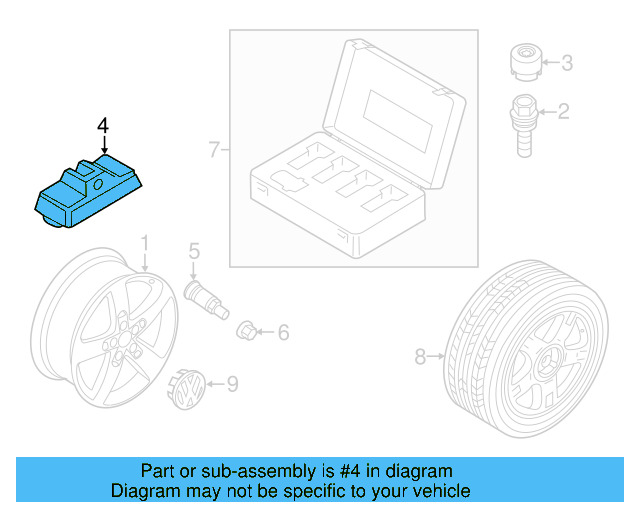 Wheel Bolt Cap 7L6-601-173-A-2ZZ - View 30