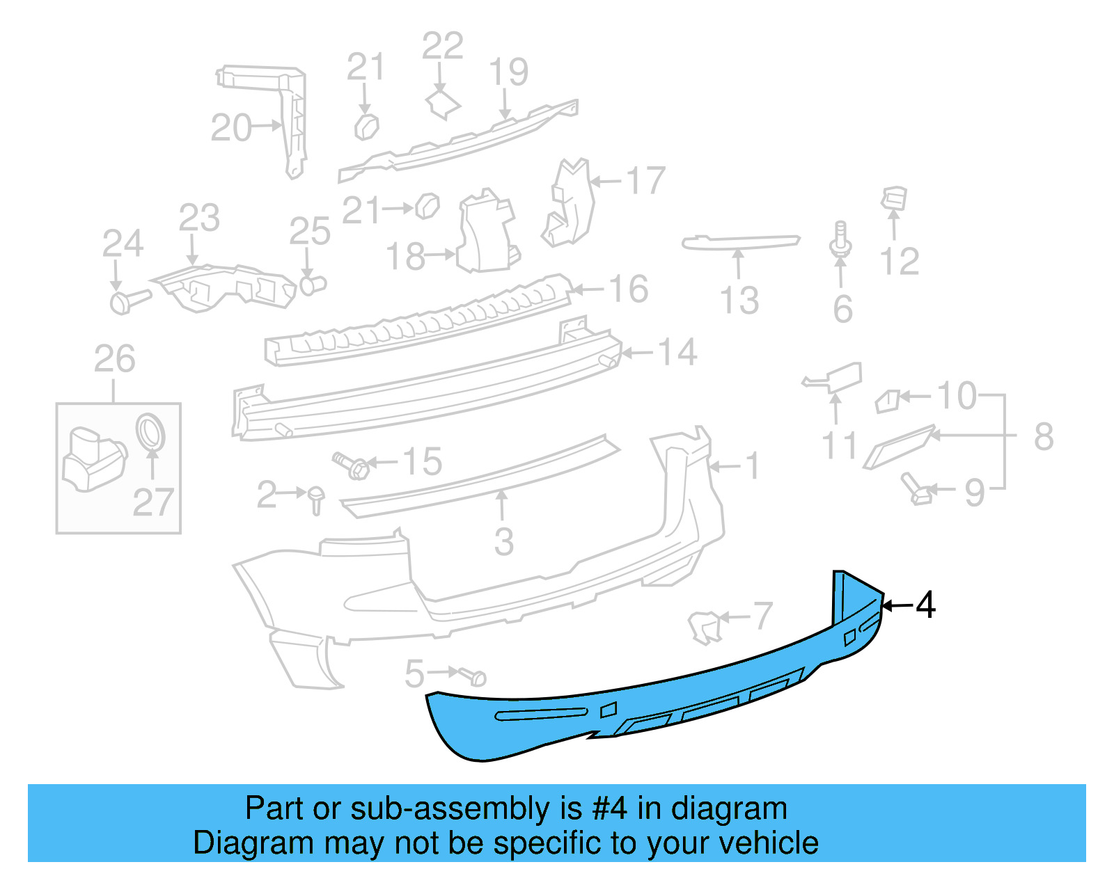 Lower Cover 7L6-807-434-AG-9B9 - View 3