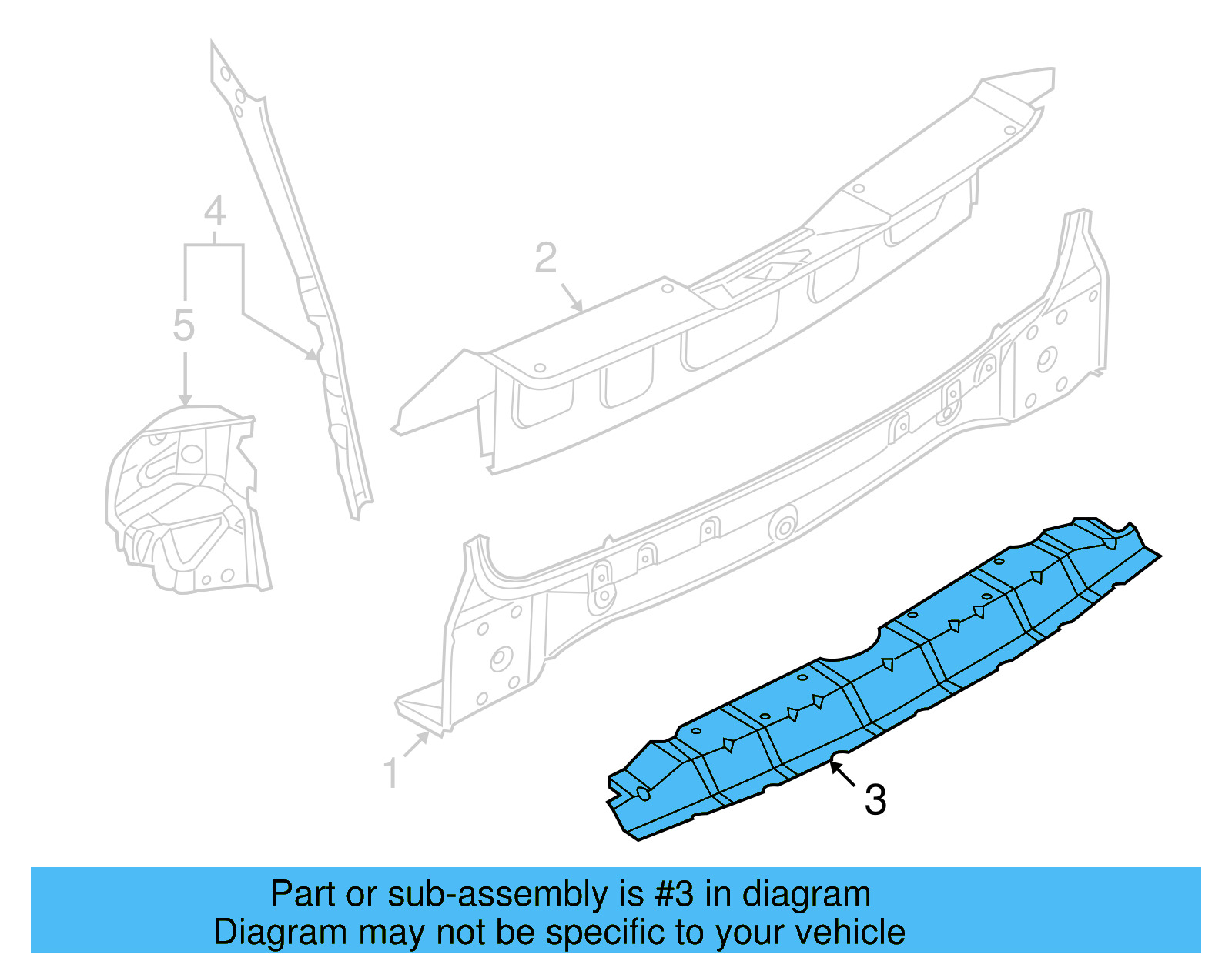 Lower Panel 7L6-813-231-C - View 4