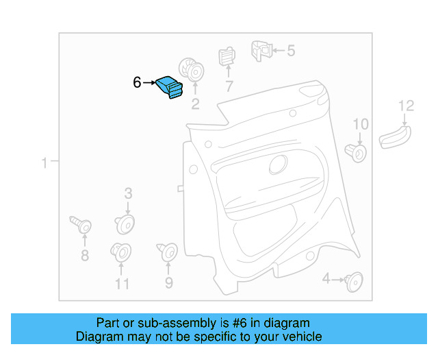 Fender Liner Extension Screw N-103-546-02 - View 94