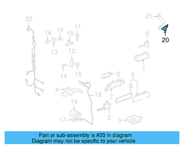 Angle Sensor 7L6-907-651-A - View 3